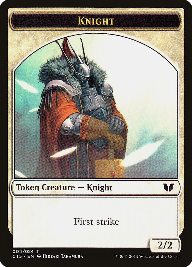 Knight (C15-004) - Commander 2015 Tokens