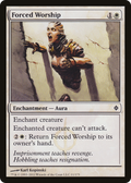 Forced Worship (NPH-011) - New Phyrexia Foil