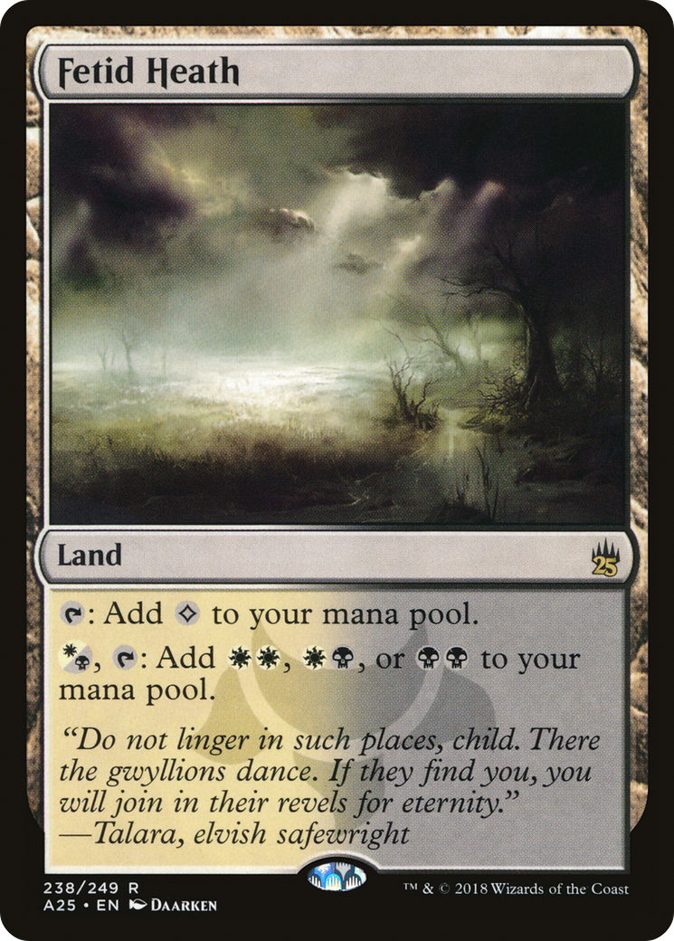 Fetid Heath (A25-238) - Masters 25