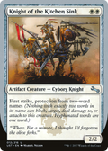 Knight of the Kitchen Sink (UST-12E) - Unstable Foil