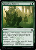 Sprouting Renewal (RVR-157) - Ravnica Remastered Foil