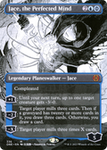 Jace, the Perfected Mind (ONE-336) - Phyrexia: All Will Be One: (Showcase) (Borderless) Foil