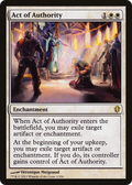 Act of Authority (C13-001) - Commander 2013