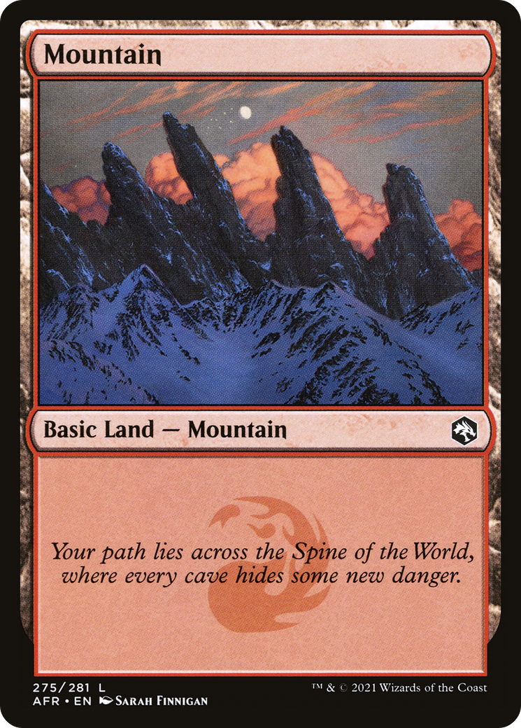 Mountain (AFR-275) - Adventures in the Forgotten Realms