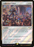 Collective Effort (40K-183★) - Warhammer 40,000 Commander Foil