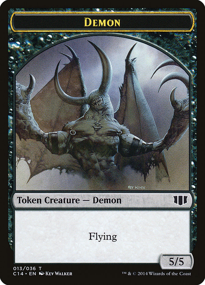 Demon (C14-013) - Commander 2014 Tokens