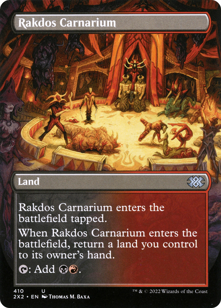 Rakdos Carnarium (2X2-410) - Double Masters 2022 (Borderless) Foil