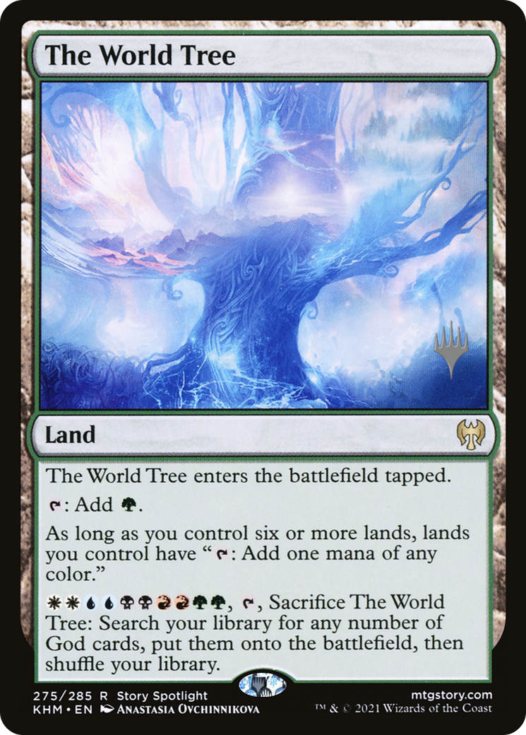 The World Tree (PPKHM-275P) - Kaldheim Promos Foil