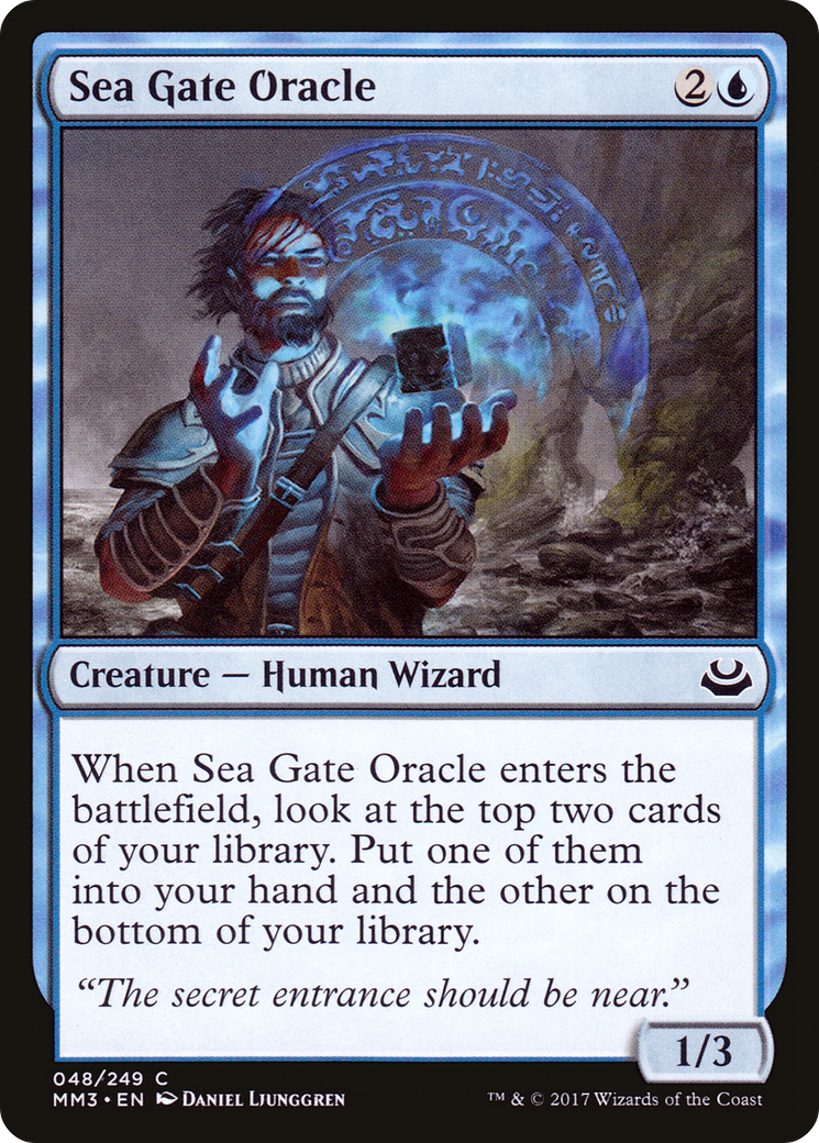Sea Gate Oracle (MM3-048) - Modern Masters 2017