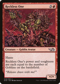Reckless One (DD3-048) - Duel Decks Anthology: Elves vs. Goblins