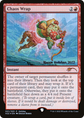 Chaos Wrap (SPECIAL-022) - Happy Holidays Foil