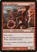 Akki Coalflinger (EVG-033) - Duel Decks: Elves vs. Goblins