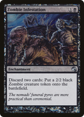 Zombie Infestation (GRV-019) - Premium Deck Series: Graveborn Foil