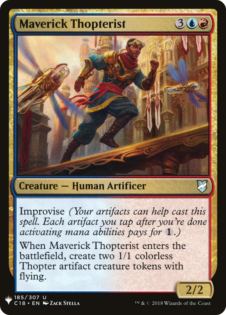 Maverick Thopterist (LIST-C18-185) - The List