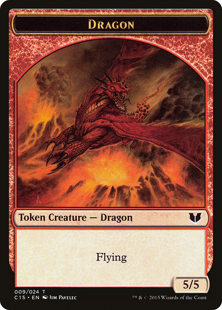 Dragon (C15-009) - Commander 2015 Tokens