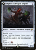 Phyrexian Dragon Engine (BRO-163A) - The Brothers' War Foil