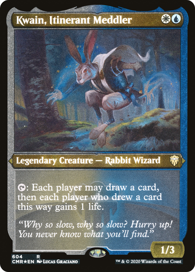 Kwain, Itinerant Meddler (CMR-604) - Commander Legends Foil