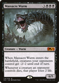 Massacre Wurm (M21-114) - Core Set 2021