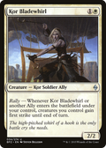 Kor Bladewhirl (BFZ-034) - Battle for Zendikar Foil