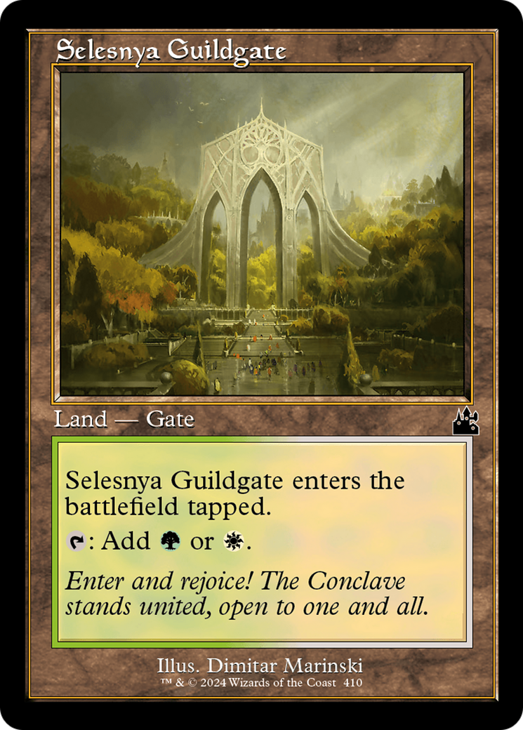 Selesnya Guildgate (RVR-410) - Ravnica Remastered Foil