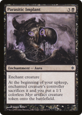 Parasitic Implant (NPH-067) - New Phyrexia Foil