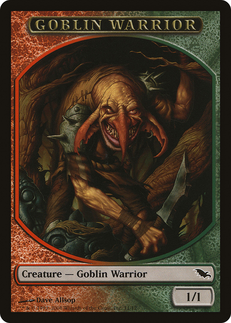 Goblin Warrior (SHM-011) - Shadowmoor Tokens
