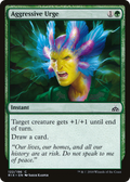 Aggressive Urge (RIX-122) - Rivals of Ixalan