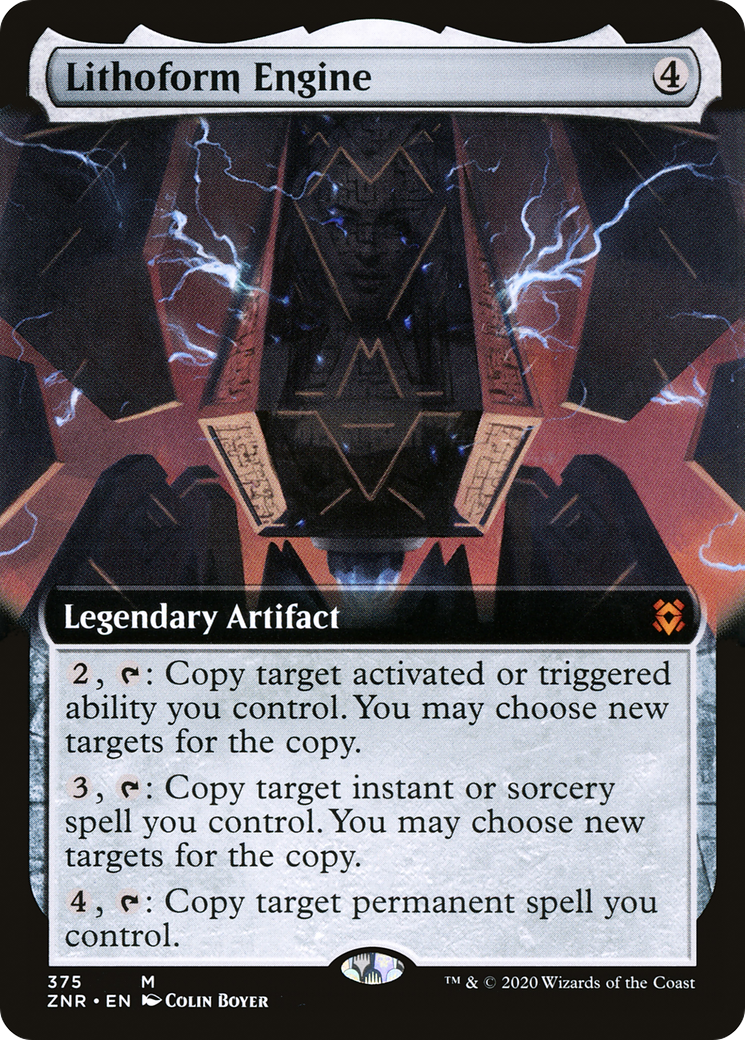 Lithoform Engine (ZNR-375) - Zendikar Rising: (Extended Art) Foil