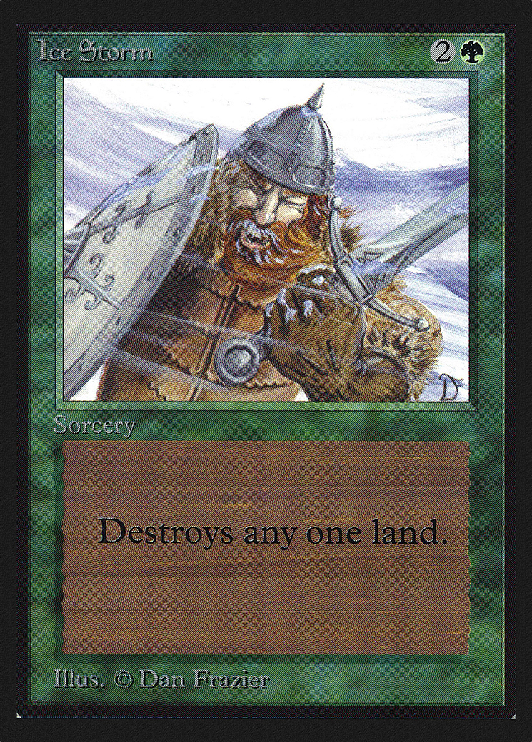 Ice Storm (IED-) - Intl. Collectors' Edition
