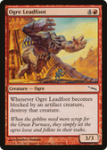 Ogre Leadfoot (MRD-102) - Mirrodin