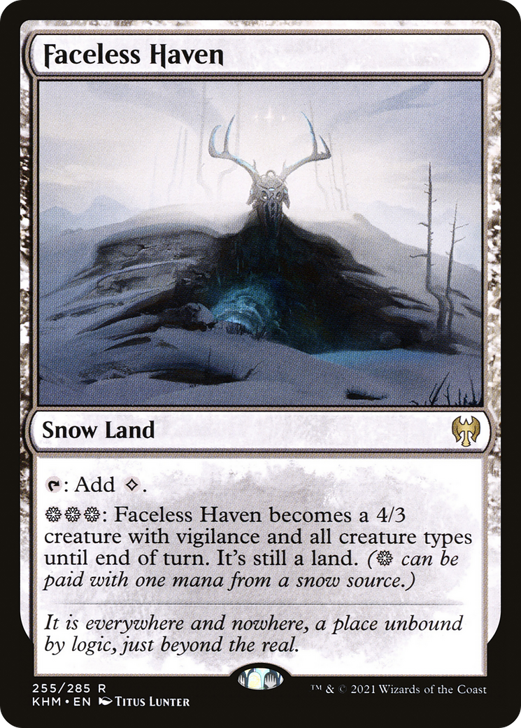 Faceless Haven (KHM-255) - Kaldheim: (snow)