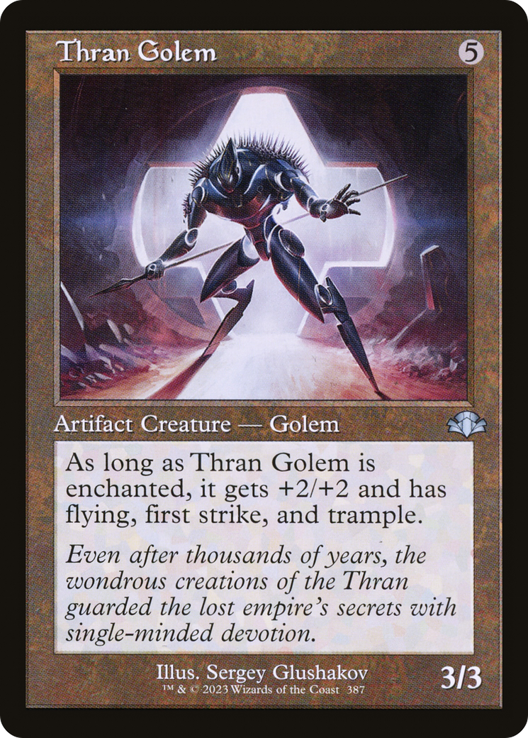 Thran Golem (DMR-387) - Dominaria Remastered