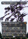 Phyrexian Obliterator (ONE-440) - Phyrexia: All Will Be One: (Showcase) (Borderless) Foil