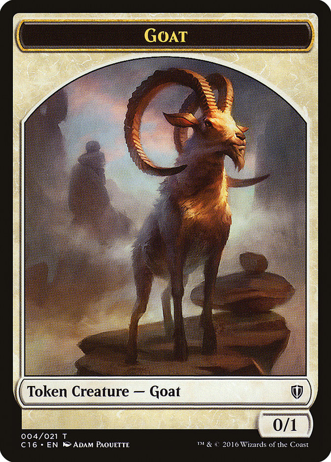 Goat (C16-004) - Commander 2016 Tokens