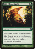 Fade into Antiquity (THS-157) - Theros Foil