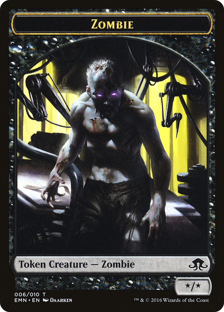Zombie (EMN-006) - Eldritch Moon Tokens