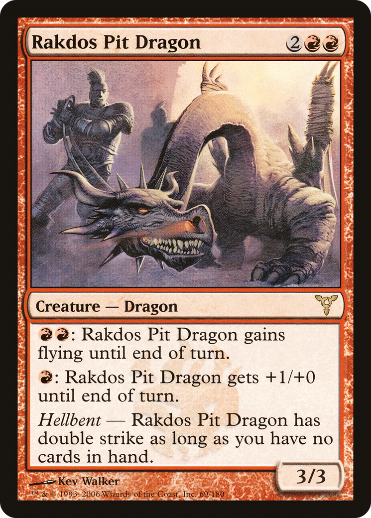 Rakdos Pit Dragon (DIS-069) - Dissension