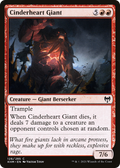 Cinderheart Giant (KHM-126) - Kaldheim Foil