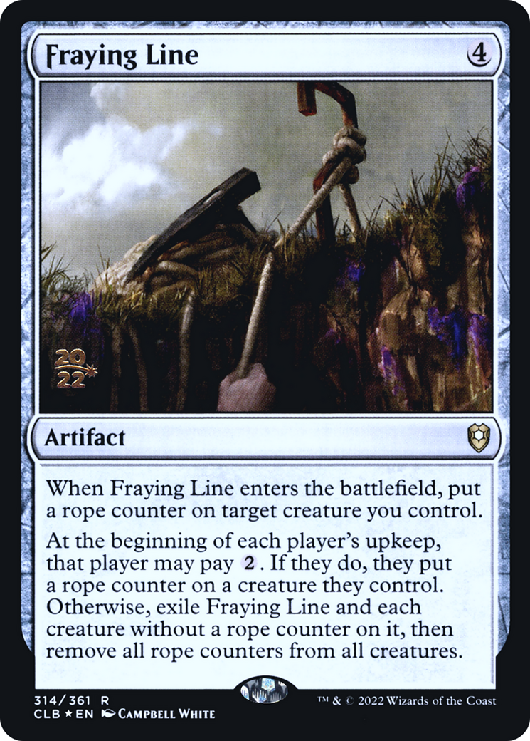 Fraying Line (PRE-314S) - Battle for Baldur's Gate Promos Foil