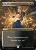 Vindicate (MH2-322) - Modern Horizons 2 (Borderless) Foil