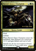 Heron's Grace Champion (PRE-185S) - Eldritch Moon Promos Foil