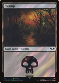 Swamp (40K-312) - Warhammer 40,000 Commander Foil