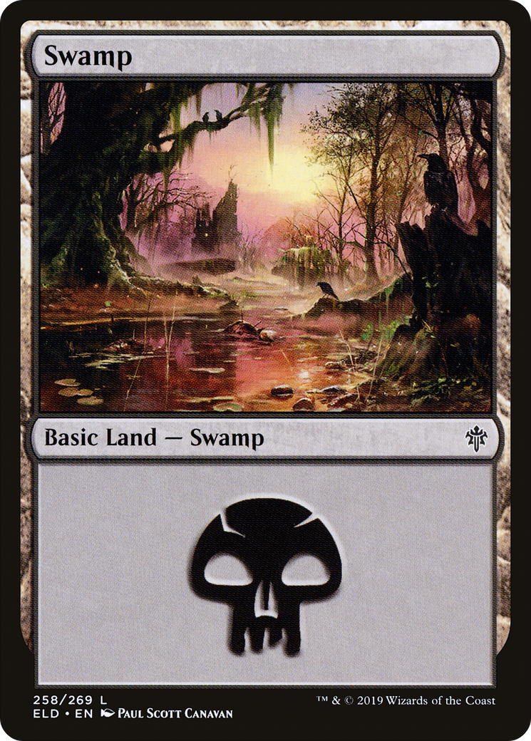 Swamp (ELD-258) - Throne of Eldraine