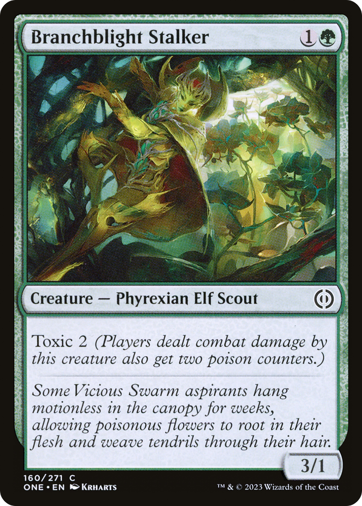 Branchblight Stalker (ONE-160) - Phyrexia: All Will Be One