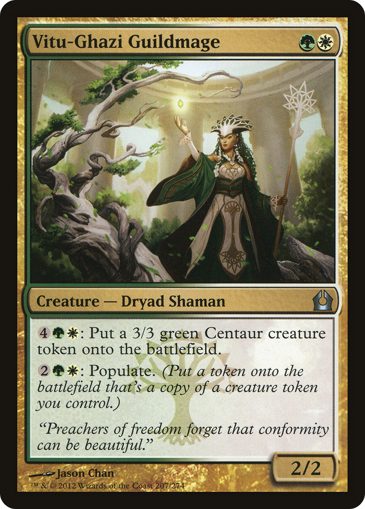 Vitu-Ghazi Guildmage (RTR-207) - Return to Ravnica