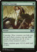 Gather Courage (M15-175) - Magic 2015 Foil