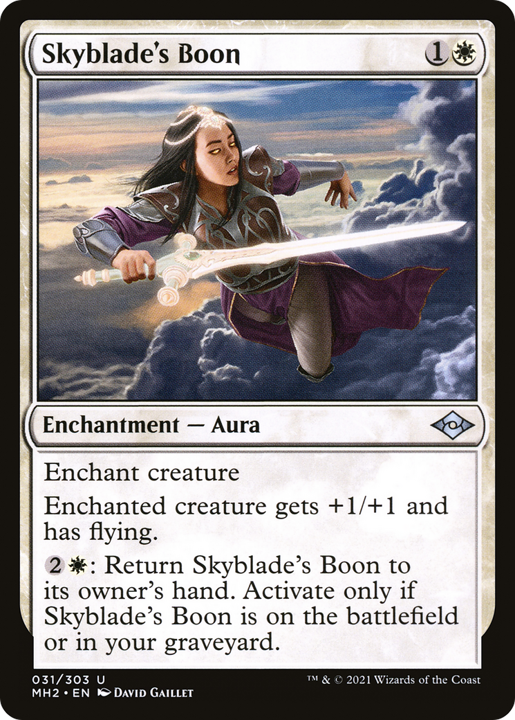 Skyblade's Boon (MH2-031) - Modern Horizons 2