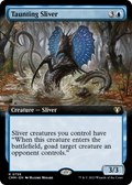 Taunting Sliver (CMM-759) - Commander Masters: (Extended Art)