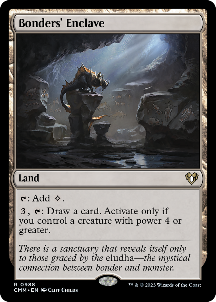 Bonders' Enclave (CMM-988) - Commander Masters