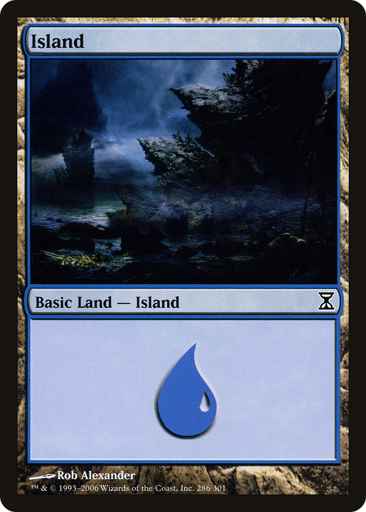 Island (TSP-286) - Time Spiral Foil
